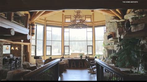 Tony Stewarts Luxury Log Home 450 Acres Listed For Sale Youtube