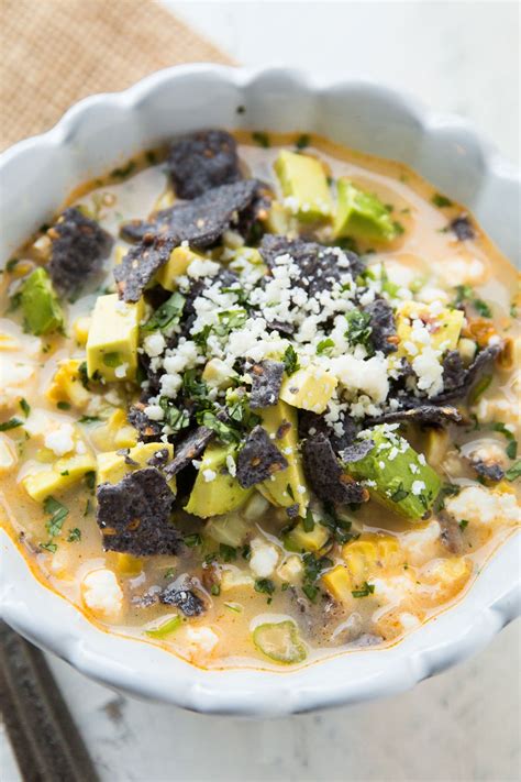Mexican Street Corn Chowder Recipe Perfect Summer Soup