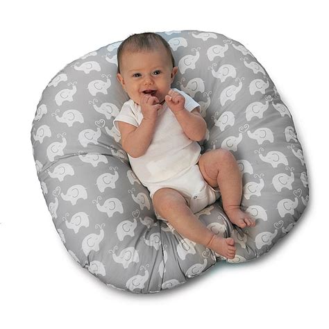 Boppy Elephant Love Newborn Lounger In Grey Bed Bath And Beyond