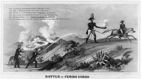 Battle Of Cerro Gordo Library Of Congress