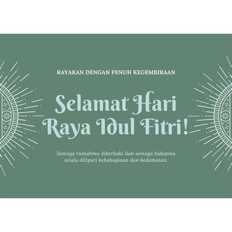 Jual Free Kartu Ucapan Greetings Card Idul Fitri Ramadhan Idul Adha