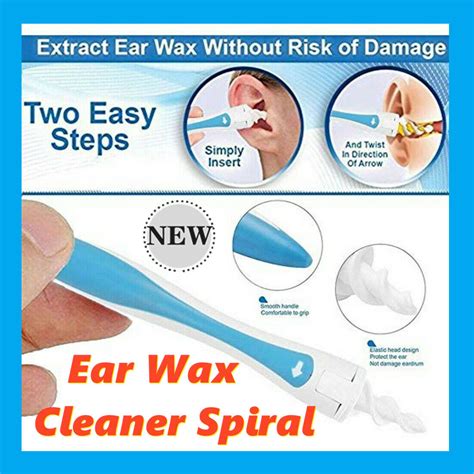Luxury New Ear Wax Cleaner Spiral Swab Earwax Remover Tool Removal Soft