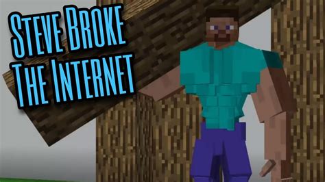 Minecraft Steve Broke Twitter And The Internet Youtube
