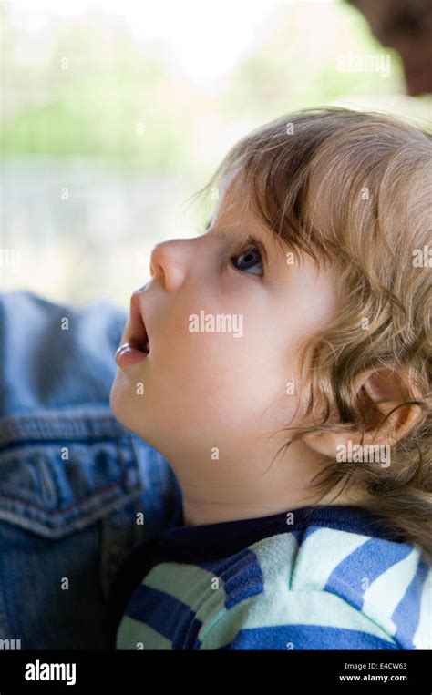 Portrait Of Six Month Old Baby Boy Stock Photo Alamy