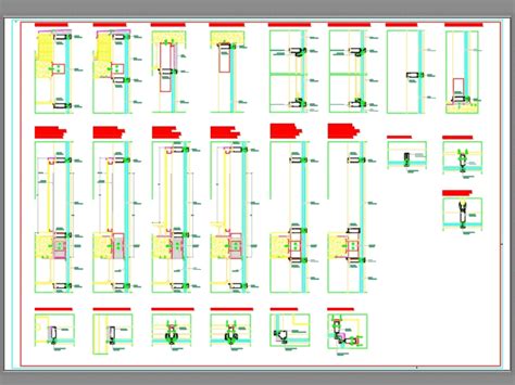 Glass Partition Wall Cad Details Glass Designs