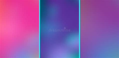 Bright Gradient Background Pink Color Turning Into Blue Banner