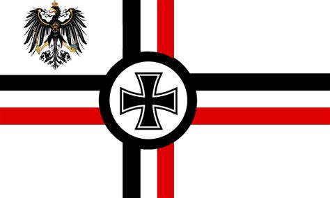 Recreation Of The Imperial German Battle Flag Vexillology