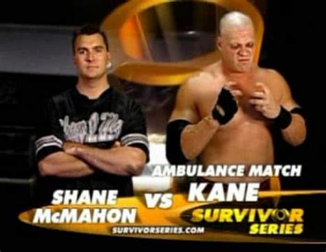 Best of WWE #28 Kane vs Shane McMahon, Survivor Series 2003