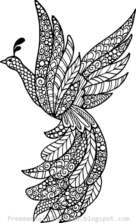 Lustige noten zum ausmalen wallpaper schwarz hd. Vogel-Mandala-Design download pdf-Bird Mandala Case download pdf - Free Mandala