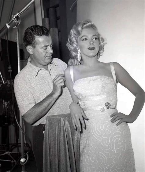 Marilyn With Photographer John Florea During A Publicity Photo Session