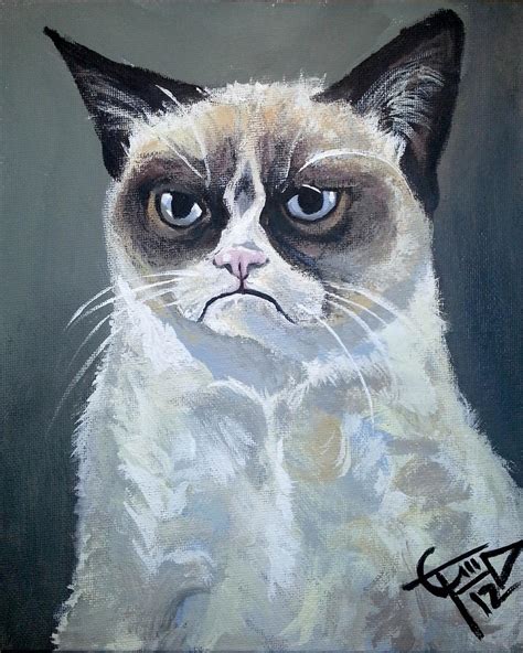 Tard The Grumpy Cat By Zombietommm On Deviantart