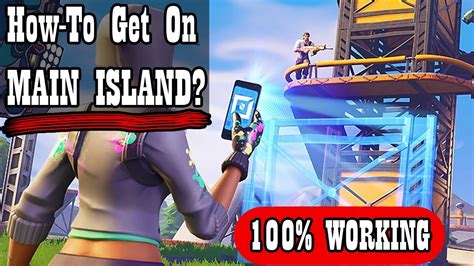 How To Get To The Main Island In Fortnite Creative 100 Working Youtube