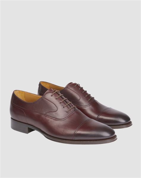 Mens Italian Made Leather Oxford Shoe Dunhill Us Online Store