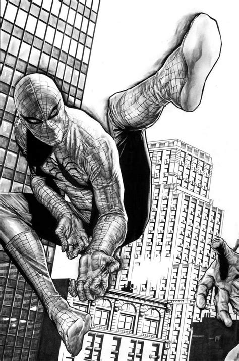 Lee Bermejo Lee Bermejo Marvel Comics Art Spiderman