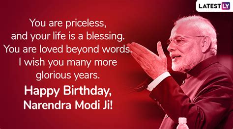 Happy Birthday Pm Narendra Modi Messages And Wishes To Share As Whatsapp Stickers Dp