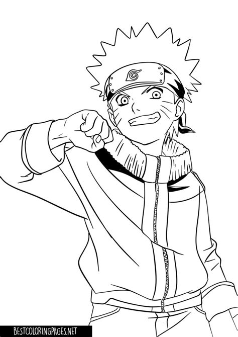 Naruto Coloring Pages Free Printable Coloring Pages