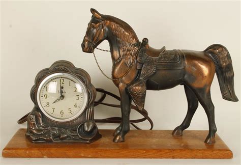 Lincoln Horse Clock