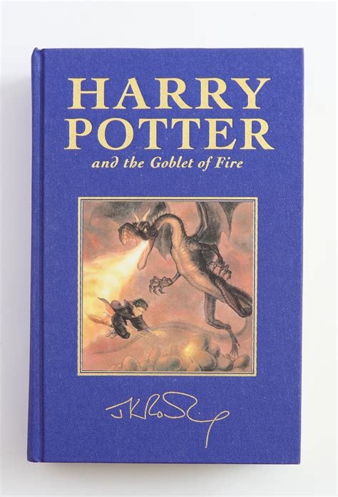 Harry Potter And The Goblet Of Fire Book 4 Special Edition By J K