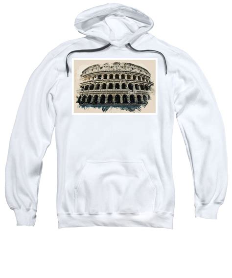 wonders of the worlds rome monument colosseum italy sweatshirt sweatshirts wonders of the