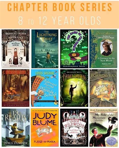 25 Great Chapter Book Series For 8 To 12 Year Olds Some The Wiser