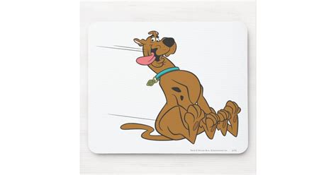 Scooby Doo Slide With Tongue Out Mouse Pad