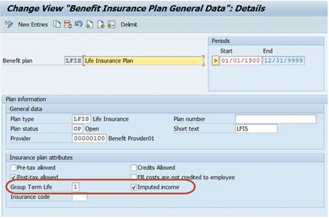 Sep 26, 2017 · according to internal revenue service section 79, if an employee receives more than $50,000 of group term life insurance under a policy carried by his employer, the imputed cost of coverage over $50,000 is considered taxable income and is subject to social security and medicare taxes. 5 Steps to Set Up SAP HCM Configuration for Imputed Income ...