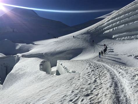 2 Day Allalinhorn Guided Ascent 2 Day Trip Ifmga Guide