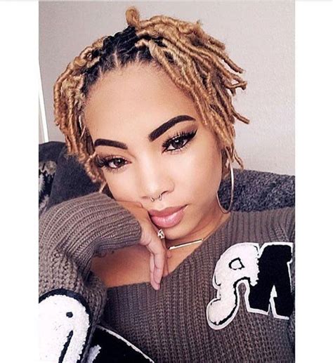 Blonde Starter Locs With Coils Naturalhairstyles Hair Styles Locs
