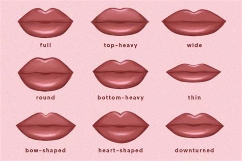 Which Of The Lip Shapes Do You Have Plus How To Enhance Each Lip