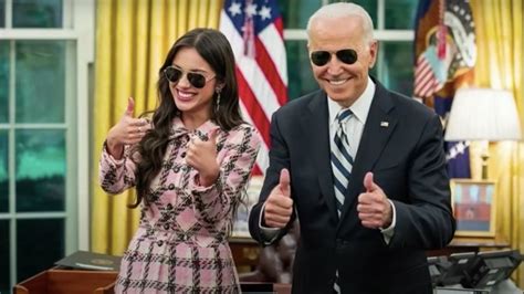 Olivia Rodrigo Shares The Strange Ts Joe Biden Gave Her Including A