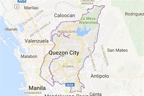 Quezon City Circle Map