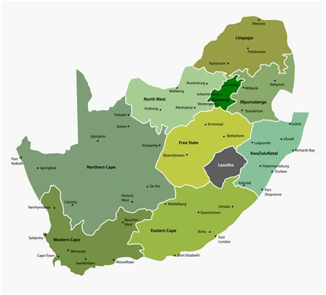South Africa Map High Resolution Map Of South Africa Provinces Hd