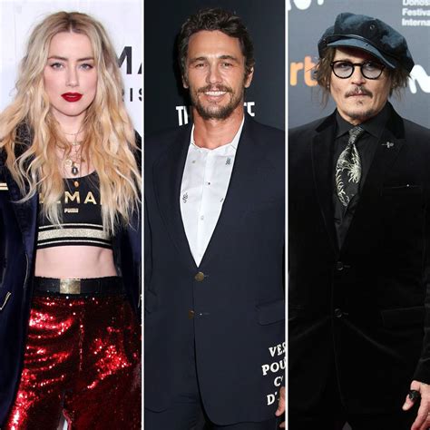 Amber Heard James Franco Together Before Johnny Depp Divorce Filing