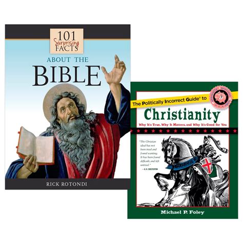 101 surprising facts about the bible and the politically incorrect guide to christianity 2 book