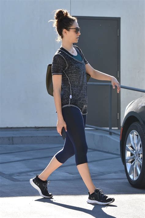 Emmy Rossum In Leggings Hits The Gym In West Hollywood Celebmafia