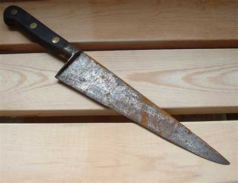 knife rust remove blade depot