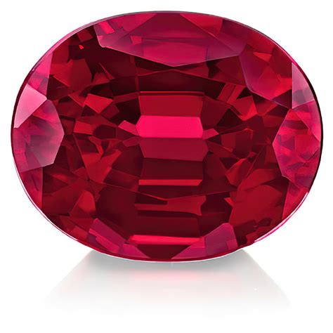 Oval Cut Lab Grown Ruby Loose Stone Oval Ruby Loose