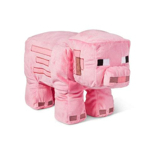 Minecraft Minecraft Pink Pig Plush Novelty Character Stuffed Animals