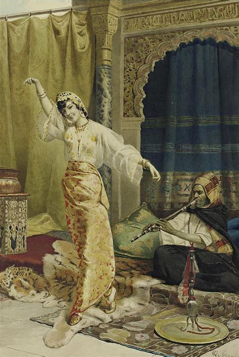 Harem Dancer Painting By Vincent Stiepevich Fine Art America