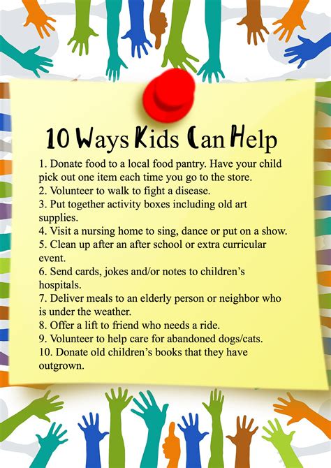 10 Simple Ways All Kids Can Help Others Coam