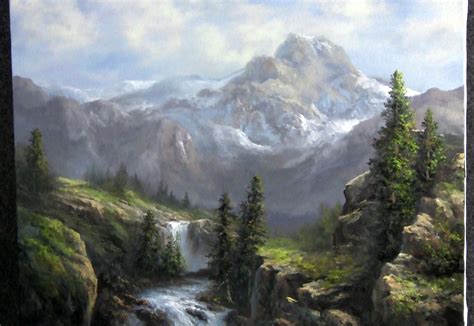 Paint With Kevin Hill Vast Sunlit Valley