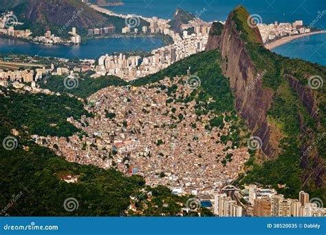 Scenic Rio De Janeiro Aerial View Stock Image Image Of Holiday