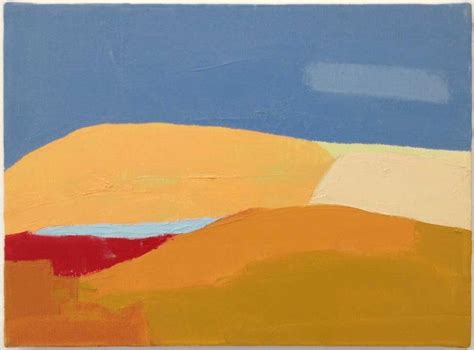 Etel Adnan Abstract Landscape Abstract Art Painting