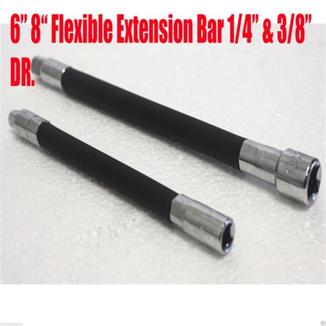 8 6 Flexible Extension Bar 14 And 38 Dr Auto Tool Mechanic Extend