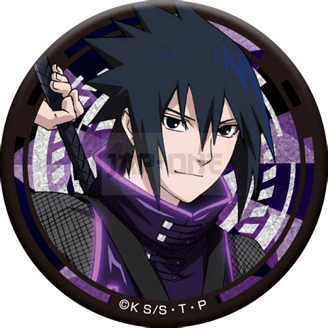 Badge Naruto Uchiha Sasuke V3