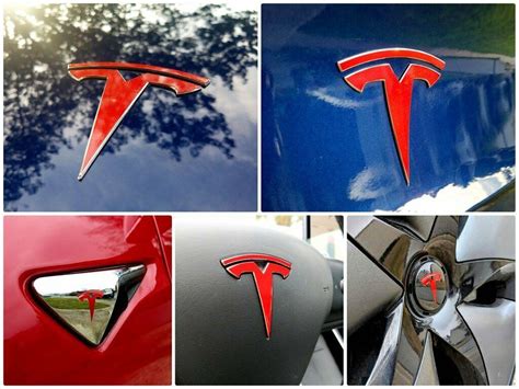 Zen Graphics Tesla Model 3 Badge Overlay Decals Stickers