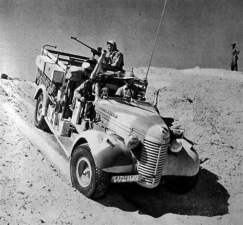 Just A Car Guy Long Range Desert Group Trucks 1942