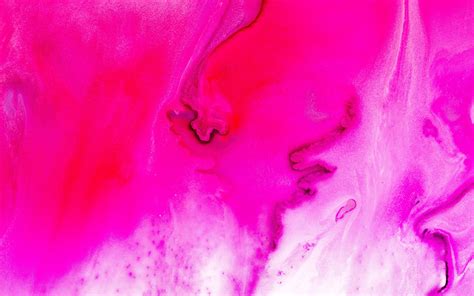 Download Wallpaper 3840x2400 Paint Liquid Stains Purple Pink 4k
