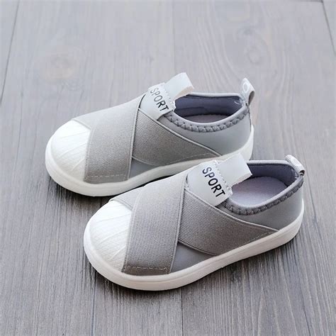 2017 Spring Childrens Shoes For Boysgirls Elastic Cloth Casual Shoes