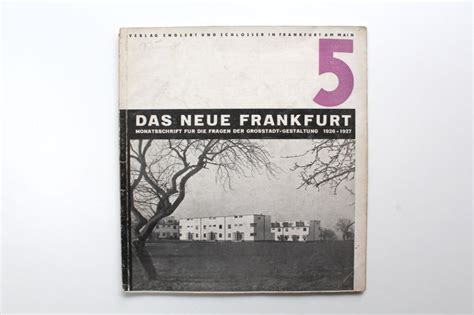 Ernst May Das Neue Frankfurt 19261926 Catawiki